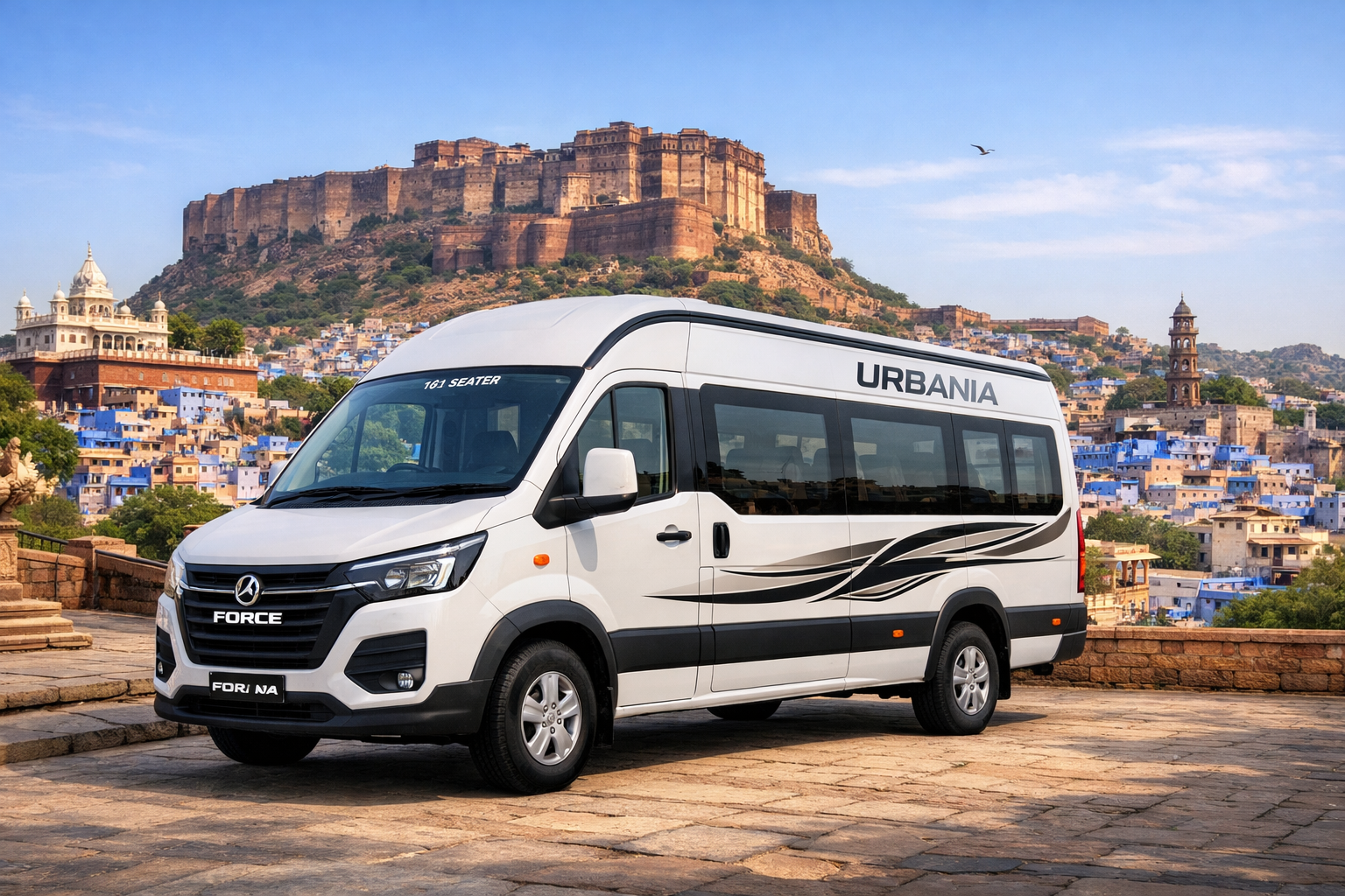 16+1 Seater Urbania Tempo Traveller