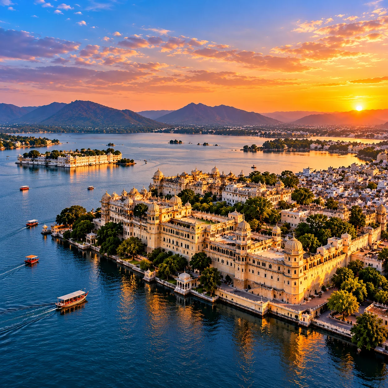 City Palace and Lake Pichola, Udaipur